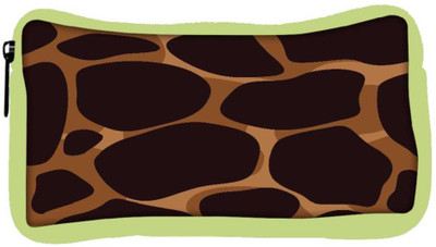 

Snoogg Eco Friendly Canvas Giraffe Skin Designer Student Pen Pencil Case Coin Purse Pouch Cosmetic Makeup Bag (GREEN) Pouch(Multicolor)