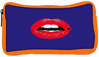 

Snoogg Eco Friendly Canvas Red Lips Kiss Student Pen Pencil Case Coin Purse Pouch Cosmetic Makeup Bag (ORANGE) Pouch(Multicolor)
