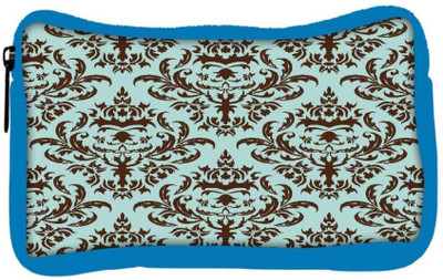 

Snoogg Eco Friendly Canvas Lite Blue Pattern Designer Student Pen Pencil Case Coin Purse Pouch Cosmetic Makeup Bag (BLUE) Pouch(Multicolor)