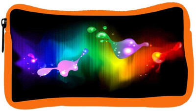 

Snoogg Eco Friendly Canvas Abstract Paint Splash Designer Student Pen Pencil Case Coin Purse Pouch Cosmetic Makeup Bag (ORANGE) Pouch(Multicolor)