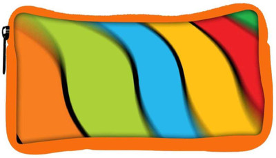 

Snoogg Eco Friendly Canvas Multiple Color Strips Designer Student Pen Pencil Case Coin Purse Pouch Cosmetic Makeup Bag (ORANGE) Pouch(Multicolor)
