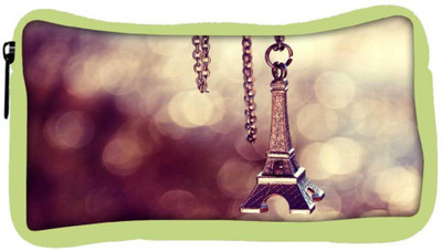 

Snoogg Eco Friendly Canvas Cute Eiffel Tower Designer Student Pen Pencil Case Coin Purse Pouch Cosmetic Makeup Bag (GREEN) Pouch(Multicolor)