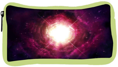 

Snoogg Eco Friendly Canvas Gateway Designer Student Pen Pencil Case Coin Purse Pouch Cosmetic Makeup Bag (GREEN) Pouch(Multicolor)