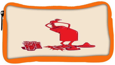 

Snoogg Eco Friendly Canvas Ketchup 2875 Student Pen Pencil Case Coin Purse Pouch Cosmetic Makeup Bag (ORANGE) Pouch(Multicolor)