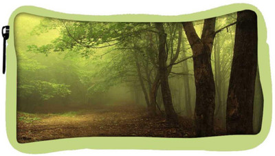 

Snoogg Eco Friendly Canvas Blurred View In Forest Designer Student Pen Pencil Case Coin Purse Pouch Cosmetic Makeup Bag (GREEN) Pouch(Multicolor)