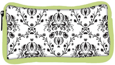 

Snoogg Eco Friendly Canvas Grey Pattern White Designer Student Pen Pencil Case Coin Purse Pouch Cosmetic Makeup Bag (GREEN) Pouch(Multicolor)