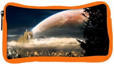 

Snoogg Eco Friendly Canvas Fantasy Landscape Church Designer Student Pen Pencil Case Coin Purse Pouch Cosmetic Makeup Bag (ORANGE) Pouch(Multicolor)