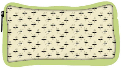 

Snoogg Eco Friendly Canvas Mustache Ballet Student Pen Pencil Case Coin Purse Pouch Cosmetic Makeup Bag (GREEN) Pouch(Multicolor)