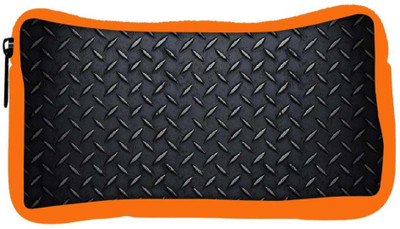 

Snoogg Eco Friendly Canvas Steel Texture Student Pen Pencil Case Coin Purse Pouch Cosmetic Makeup Bag (ORANGE) Pouch(Multicolor)