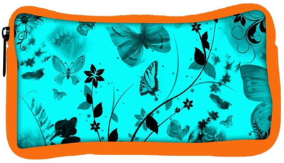 

Snoogg Eco Friendly Canvas Blue Butterflies Student Pen Pencil Case Coin Purse Pouch Cosmetic Makeup Bag (ORANGE) Pouch(Multicolor)