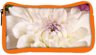 

Snoogg Eco Friendly Canvas Dahlia White Flower Designer Student Pen Pencil Case Coin Purse Pouch Cosmetic Makeup Bag (ORANGE) Pouch(Multicolor)