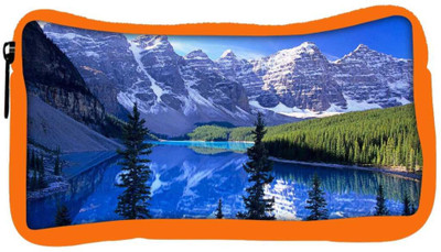 

Snoogg Eco Friendly Canvas White Big Mountains Designer Student Pen Pencil Case Coin Purse Pouch Cosmetic Makeup Bag (ORANGE) Pouch(Multicolor)