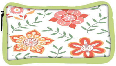 

Snoogg Eco Friendly Canvas Colorful Floral Seamless Pattern In Cartoon Style Seamless Pattern Student Pen Pencil Case Coin Purse Pouch Cosmetic Makeup Bag (GREEN) Pouch(Multicolor)