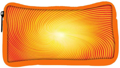 

Snoogg Eco Friendly Canvas Trendy Sunburst Student Pen Pencil Case Coin Purse Pouch Cosmetic Makeup Bag (ORANGE) Pouch(Multicolor)