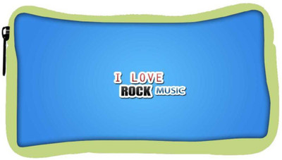 

Snoogg Eco Friendly Canvas I Love Rock Music Designer Student Pen Pencil Case Coin Purse Pouch Cosmetic Makeup Bag (GREEN) Pouch(Multicolor)