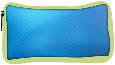 

Snoogg Eco Friendly Canvas Light Blue Pattern Design Designer Student Pen Pencil Case Coin Purse Pouch Cosmetic Makeup Bag (GREEN) Pouch(Multicolor)