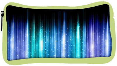 

Snoogg Eco Friendly Canvas Mixed Color Radiation Designer Student Pen Pencil Case Coin Purse Pouch Cosmetic Makeup Bag (GREEN) Pouch(Multicolor)