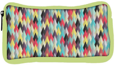 

Snoogg Eco Friendly Canvas Aztec Pattern Digital Ray Student Pen Pencil Case Coin Purse Pouch Cosmetic Makeup Bag (GREEN) Pouch(Multicolor)