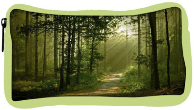 

Snoogg Eco Friendly Canvas Small Trees Designer Student Pen Pencil Case Coin Purse Pouch Cosmetic Makeup Bag (GREEN) Pouch(Multicolor)