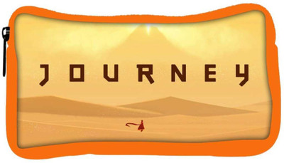 

Snoogg Eco Friendly Canvas Journey Designer Student Pen Pencil Case Coin Purse Pouch Cosmetic Makeup Bag (ORANGE) Pouch(Multicolor)