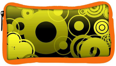 

Snoogg Eco Friendly Canvas Geometric Student Pen Pencil Case Coin Purse Pouch Cosmetic Makeup Bag (ORANGE) Pouch(Multicolor)