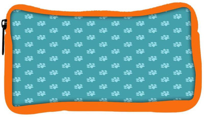 

Snoogg Eco Friendly Canvas Abstract Dog Foot Prints Designer Student Pen Pencil Case Coin Purse Pouch Cosmetic Makeup Bag (ORANGE) Pouch(Multicolor)