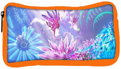 

Snoogg Eco Friendly Canvas Pink Petals Designer Student Pen Pencil Case Coin Purse Pouch Cosmetic Makeup Bag (ORANGE) Pouch(Multicolor)