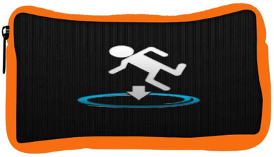 

Snoogg Eco Friendly Canvas I Fall Into Shit Student Pen Pencil Case Coin Purse Pouch Cosmetic Makeup Bag (ORANGE) Pouch(Multicolor)