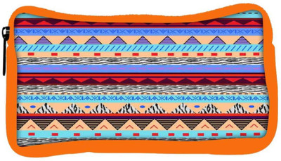 

Snoogg Eco Friendly Canvas Loud Aztec Student Pen Pencil Case Coin Purse Pouch Cosmetic Makeup Bag (ORANGE) Pouch(Multicolor)