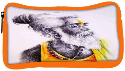 

Snoogg Eco Friendly Canvas Sadhu Yellow 2783 Student Pen Pencil Case Coin Purse Pouch Cosmetic Makeup Bag (ORANGE) Pouch(Multicolor)