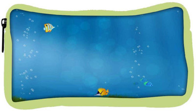 

Snoogg Eco Friendly Canvas Colorful Fish Designer Student Pen Pencil Case Coin Purse Pouch Cosmetic Makeup Bag (GREEN) Pouch(Multicolor)
