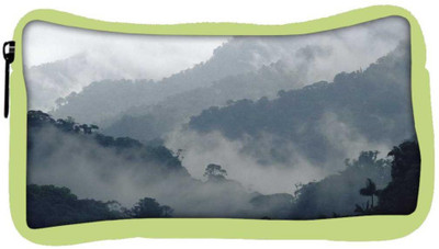 

Snoogg Eco Friendly Canvas Smoky View Designer Student Pen Pencil Case Coin Purse Pouch Cosmetic Makeup Bag (GREEN) Pouch(Multicolor)