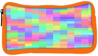 

Snoogg Eco Friendly Canvas Pattern Digital Cubes 2423 Student Pen Pencil Case Coin Purse Pouch Cosmetic Makeup Bag (ORANGE) Pouch(Multicolor)