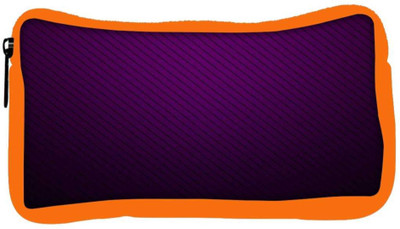 

Snoogg Eco Friendly Canvas Mixed Color Pattern Design Designer Student Pen Pencil Case Coin Purse Pouch Cosmetic Makeup Bag (ORANGE) Pouch(Multicolor)