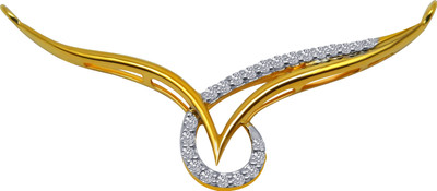 PC Chandra Jewellers Tanmaniya 14kt Yellow Gold Pendant