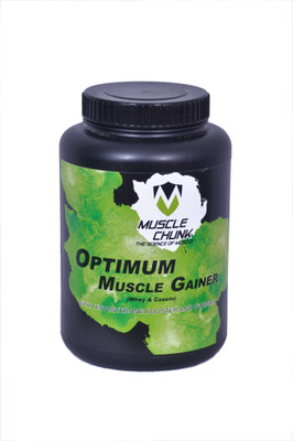 

Muscle Chunk Optimum Muscle Gainer Protein Blends(1 kg, Chocolate)