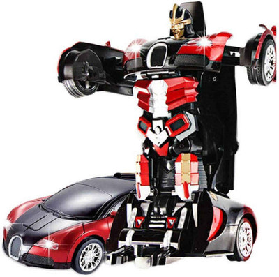 

Variety Gift Centre 2-In-1 Deformation Autobots Radio Control 2.4Ghz(Red)