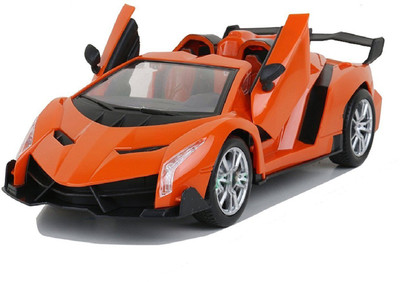 Variety Gift Centre Lamborghini Style Sports Racing Car(Orange)