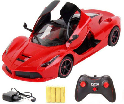

crazy toys ferrari carwith open door with remote control toy(red)(Multicolor)