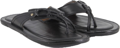

LeatherKraft Men Black Sandals