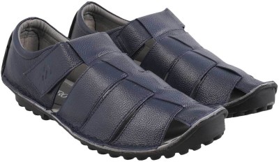 

Metro Men ,Blue Sandals, 45;blue