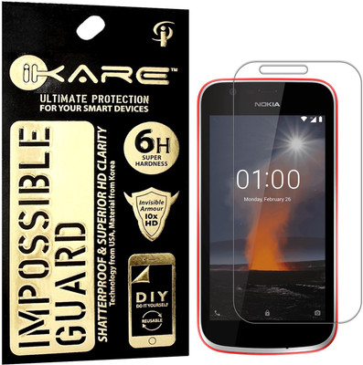 

iKare Impossible Screen Guard for Nokia One, Transparent