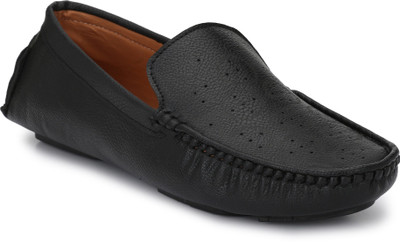 

A T Shoe Perfect Stylish Comfortable Loafers For Men(Black