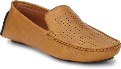 

A T Shoe Perfect Stylish Comfortable Loafers For Men(Tan