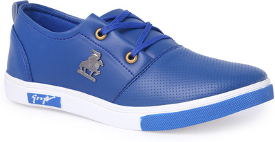 pery pao Blue casual Shoes Sneakers For Men(Blue)