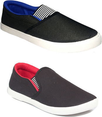 

JETTER Canvas Shoes For Men(Blue, Red