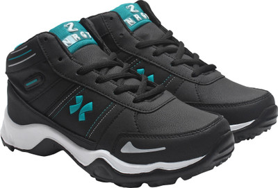

NRGY Go Run Running Shoes For Men(Black, Blue, Black;cyan