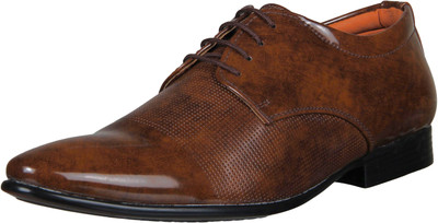 

Zapatoz Brown Formal Lace-Up Shoes For Boys& Men's Derby For Men(Brown