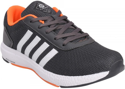

CAMPUS SHOE Running Shoes For Men(Multicolor, Grey/orange