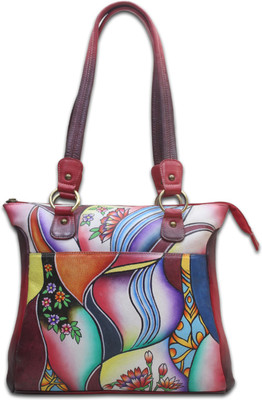 

shankar produce Women Casual Multicolor Genuine Leather Shoulder Bag